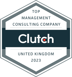Top management consulting company UK awarded by Clutch