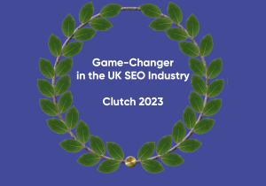 UK-SEO Game changer award from clutch