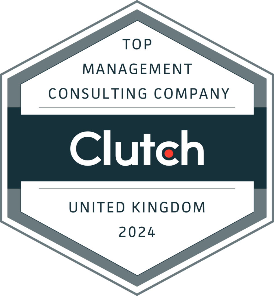 Top management consulting company in the UK awarded by Clutch