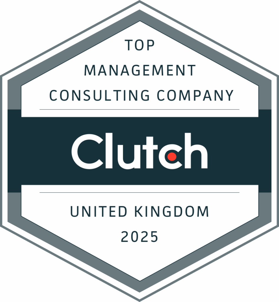 Top Management Consulting Company award by Clutch for 2025
